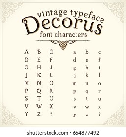 Decorative Font Images Stock Photos Vectors Shutterstock