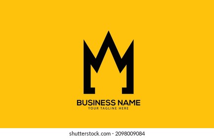 Alphabet WB or BW shape abstract monogram vector logo template