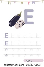 Alphabet-Arbeitsblatt. Alphabet Aktivität für Vorschulen und Kindergarten A-Z. Handschriftenheft für Kinder