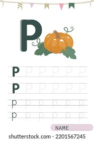 Alphabet-Arbeitsblatt. Alphabet Aktivität für Vorschulen und Kindergarten A-Z. Handschriftenheft für Kinder