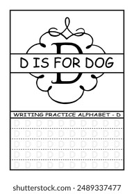 Alphabet Writing Practice for Kids, Learn to Write Letters A to Z