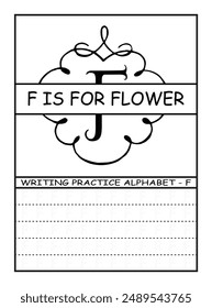 Alphabet Writing Practice for Kids, Learn to Write Letters A-Z