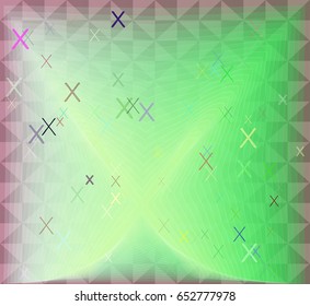 Alphabet X texture icon