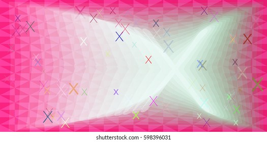 Alphabet X vector background