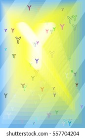Alphabet Y design idea