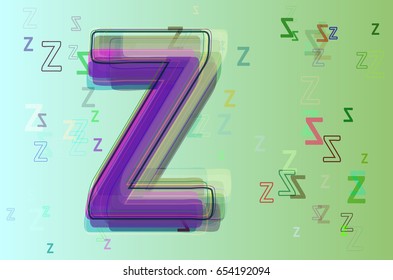 Alphabet Z elements idea