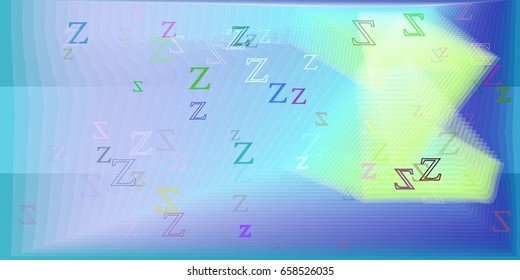Alphabet Z icon background