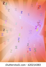 Alphabet Z idea pattern