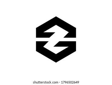 alphabet Z logo vector design