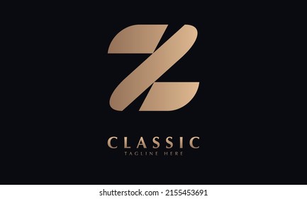 Logo-Vorlage für Alphabet Z Vector Monogram