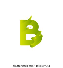 Alphabeth vector template. Design for banner, greeting cards or print. 