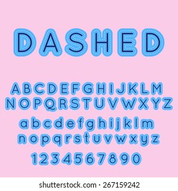 alphabetic fonts and numbers