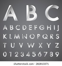 alphabetic fonts and numbers