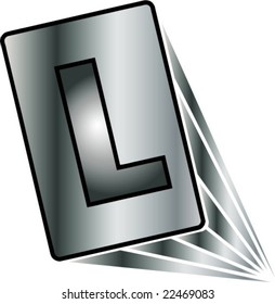 alphabetic letter L