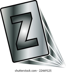 alphabetic letter Z