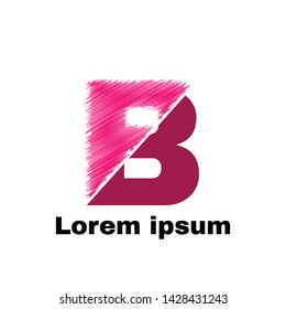Alphabetic Logo and Icon for any Projects with B