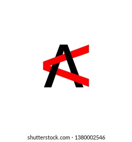 Alphabetic Logo Template Design A