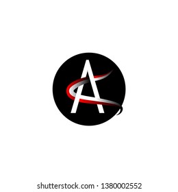 Alphabetic Logo Template Design A