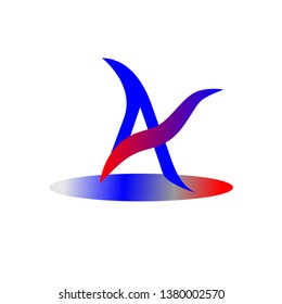 Alphabetic Logo Template Design A