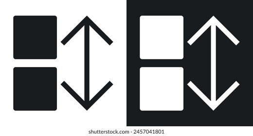Alphabetical App Sorting Vector Icons for Efficient User Interfaces