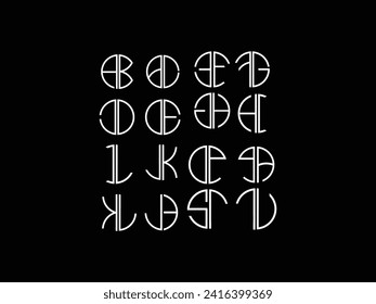 Alphabetical letter logo collection
,Collection of a logo templates,Flat design logo design,Best collection of letter a to z logo templates,
