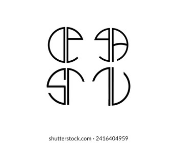 Alphabetical letter logo collection
,Collection of a logo templates,Flat design logo design,Best collection of letter a to z logo templates,
