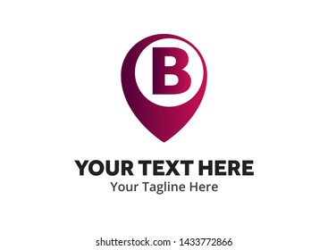 alphabetical logo creative design in flat style with color