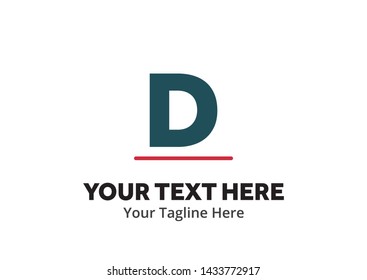 alphabetical logo creative design in flat style with color