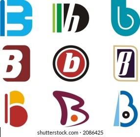 Alphabetical Logo Design Concepts. Letter B. Check my portfolio for more of this series.