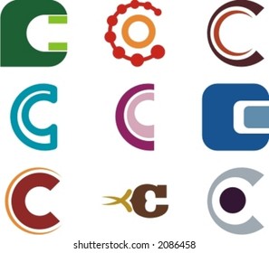 Alphabetical Logo Design Concepts. Letter C. Check my portfolio for more of this series.