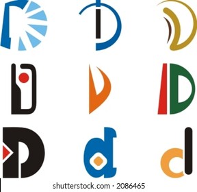 Alphabetical Logo Design Concepts. Letter D. Check my portfolio for more of this series.