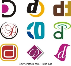 Alphabetical Logo Design Concepts. Letter D. Check my portfolio for more of this series.