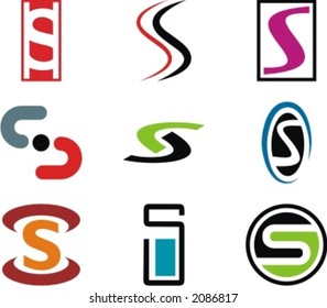 Alphabetical Logo Design Concepts. Letter S. Check my portfolio for more of this series.