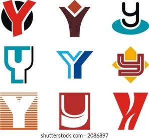 Alphabetical Logo Design Concepts. Letter Y. Check my portfolio for more of this series.