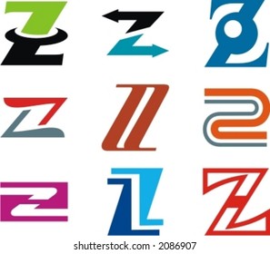 Alphabetical Logo Design Concepts. Letter Z. Check my portfolio for more of this series.