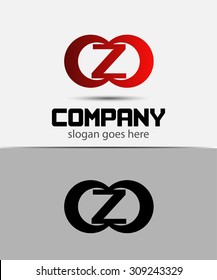 Alphabetical Logo Design Concepts. Letter Z 