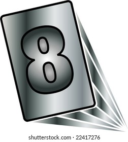 alphabetical number eight