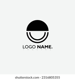 Alphabets symboles de conception logo initiales R G 9 K triangle cercle carré affaires plat simple 
