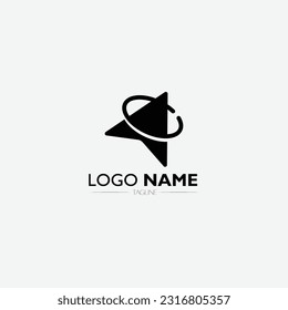 Alphabets symboles de conception logo initiales R G 9 K triangle cercle carré affaires plat simple 