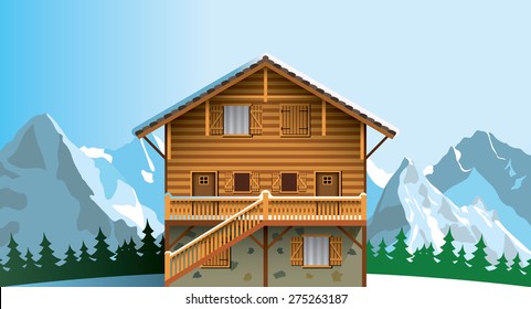 alpine chalet