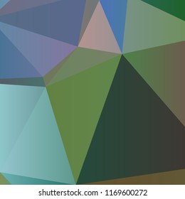 An alpine forest of polygon shapes with blue and green color palettes for layouts of existing artwork or can be resized to fit a document for cover pages with room to include text along edges.
