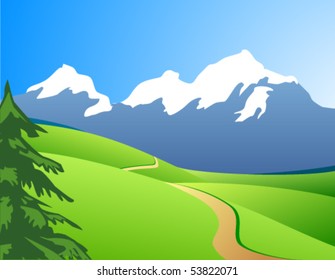 Alpine landscape