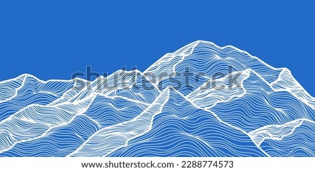 Similar – Image, Stock Photo snow layers Winter Snow
