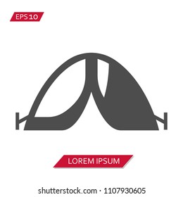 alpinist tools vector icon symbol