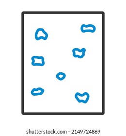 Alpinist Training Wall Icon. Editable Bold Outline With Color Fill Design. Vector Illustration.