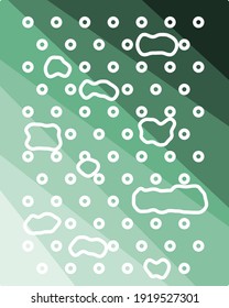 Alpinist Training Wall Icon. Flat Color Ladder Design. Vector Illustration.