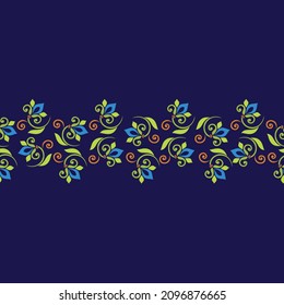 alpona design also print on fabric for fashion and embroidery.