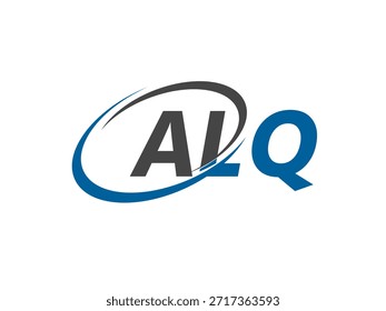 ALQ logotipo criativo design vetor ilustração. logos
