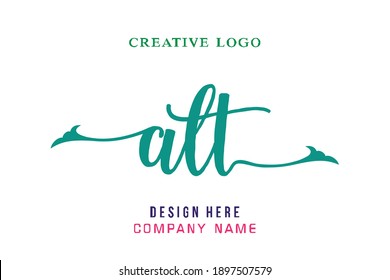 ALT lettering logo is simple, easy to understand and authoritative