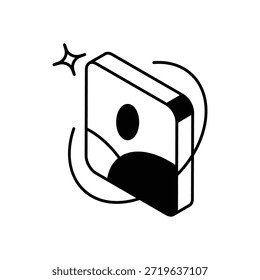 Ícone de texto alternativo ilustração de estoque de vetor